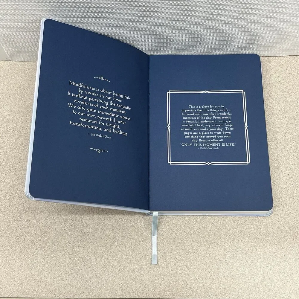 Eccolo Be Mindful Hardcover Notebook Journal Lined Watercolor